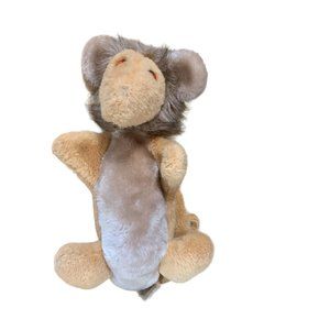 Possum Trot Plush Stuffed Animal Toy Hand Puppet 14.5 in tall Beige